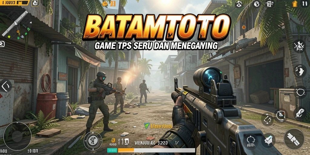 Tampilan gameplay seru dari BATAMTOTO dengan aksi TPS yang mendebarkan.