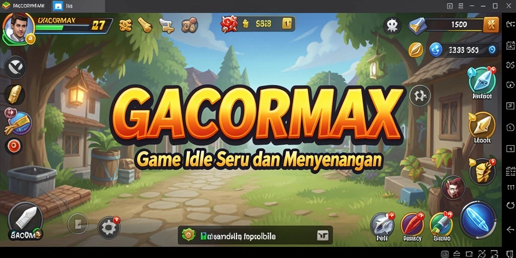 Tampilan gameplay GACORMAX yang seru dan menarik untuk pemain.