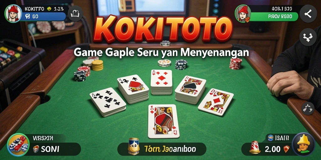 Gameplay seru KOKITOTO yang mengasyikkan dan penuh tantangan.
