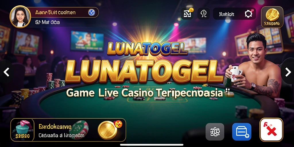 Screenshot gameplay <strong>LUNATOGEL</strong> mendemonstrasikan pengalaman Live Casino yang mengasyikkan.