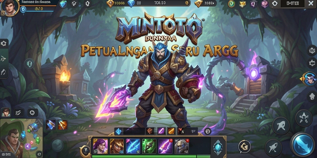 Tampilan menawan gameplay MINTOTO dalam aksi ARPG.