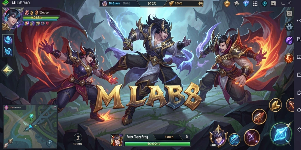 Tampilan gameplay yang mencekam dan penuh ketegangan dari MLBB8.