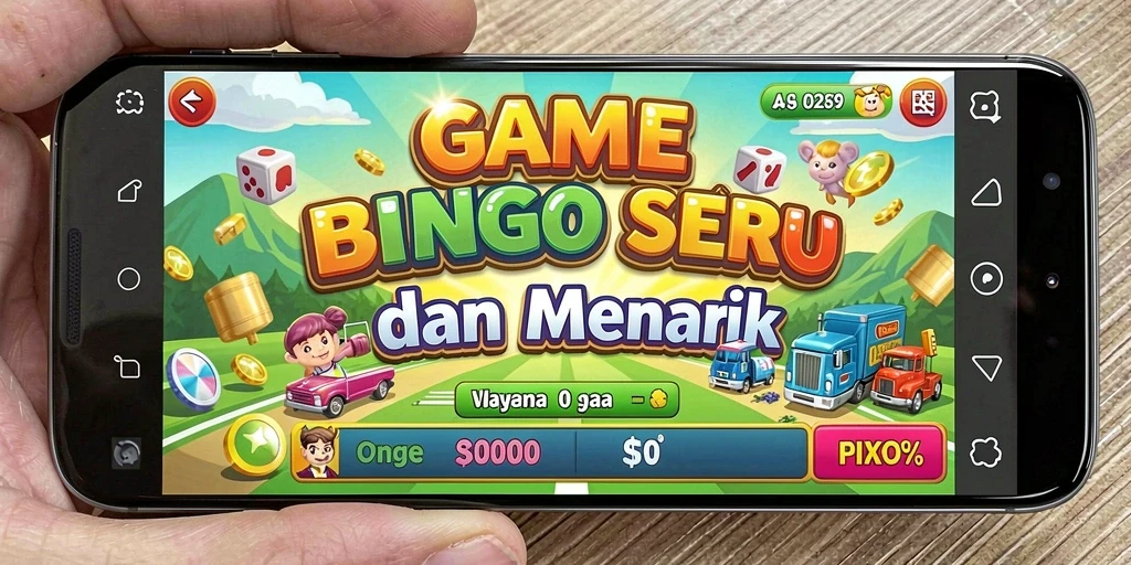 Tampilan gameplay seru di PP7 Bingo dengan grafis yang menarik.