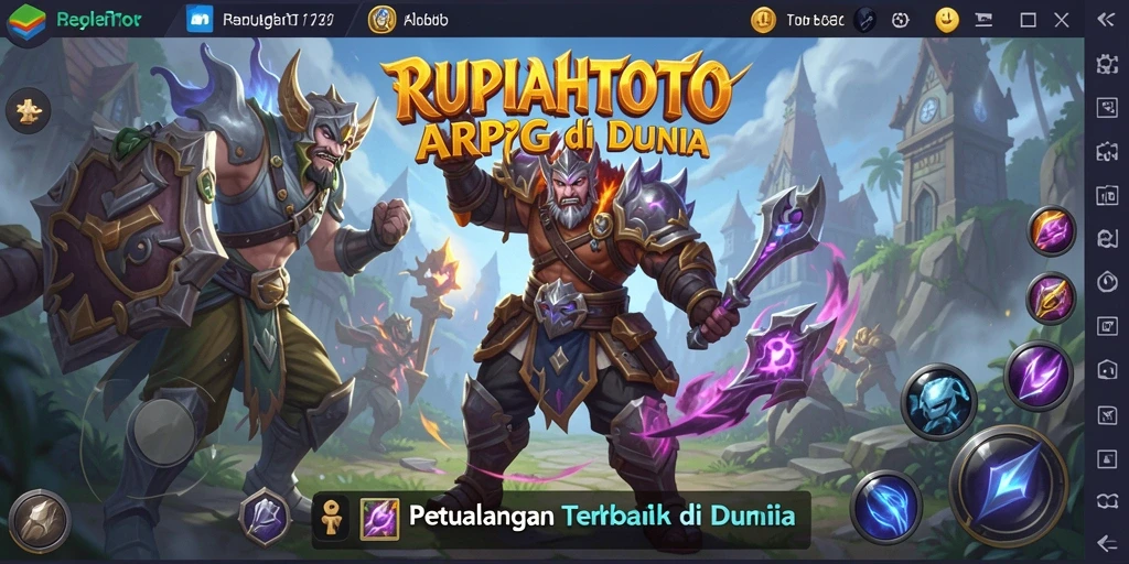 Gameplay seru RUPIAHTOTO yang memukau.