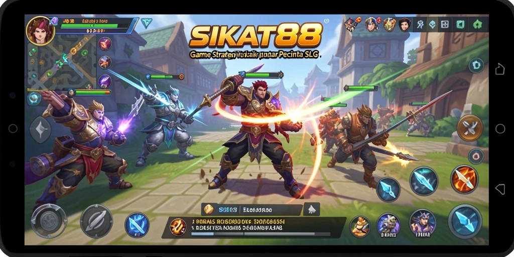 Tampilan menarik dari gameplay <strong>SIKAT88</strong> yang menguji strategi pemain.